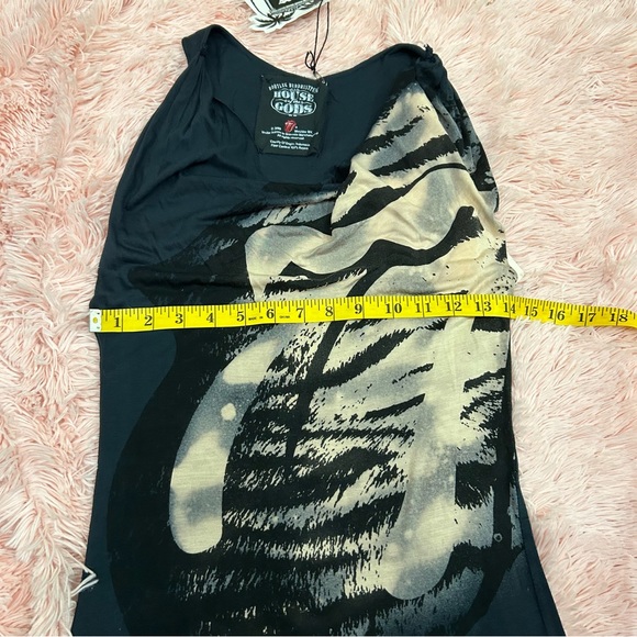 NWT Vintage House of the God Rolling Stone mini dress. Size Small - Picture 4 of 7